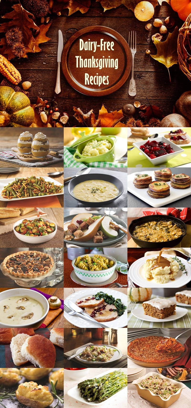 Dairy Free Thanksgiving Recipes
 The Biggest Gathering of Dairy Free Thanksgiving Recipes