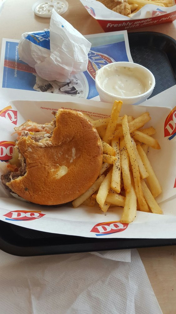 Dairy Queen Biscuits And Gravy
 Fries and gravy are delicious Burger was good too Yelp