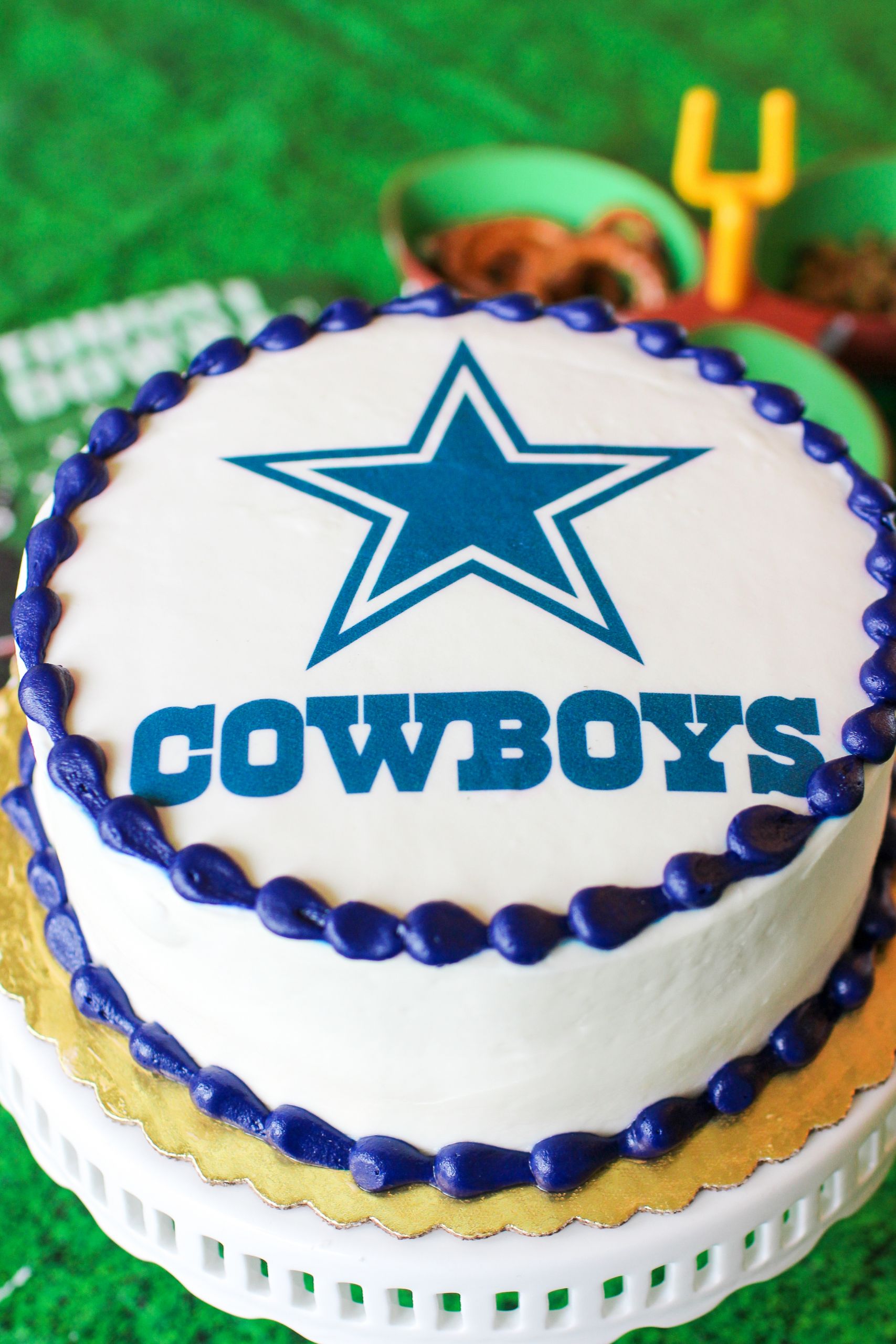 Dallas Cowboy Birthday Cake
 ficially Licensed Dallas Cowboys Cake for the Win