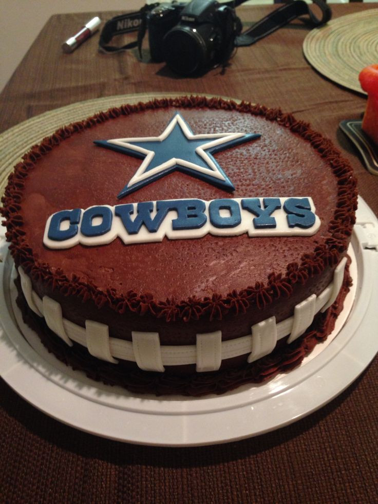 Dallas Cowboy Birthday Cake
 29 best Sports Cakes images on Pinterest