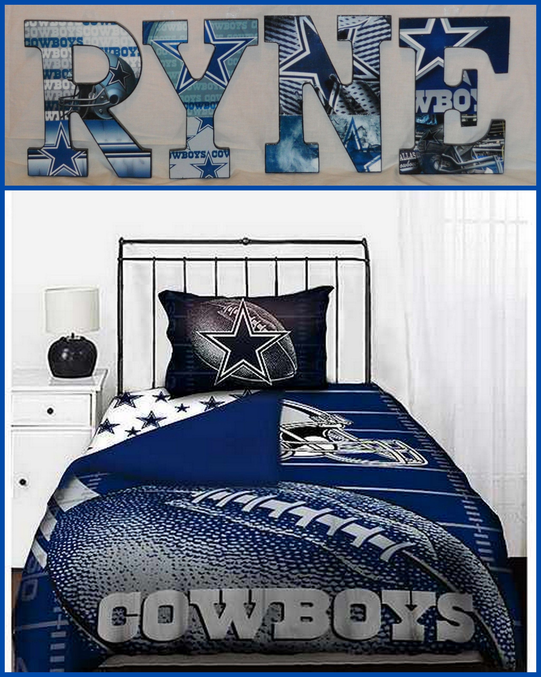 Dallas Cowboys Kids Room
 Dallas Cowboys Inspired Personalize your child s room or
