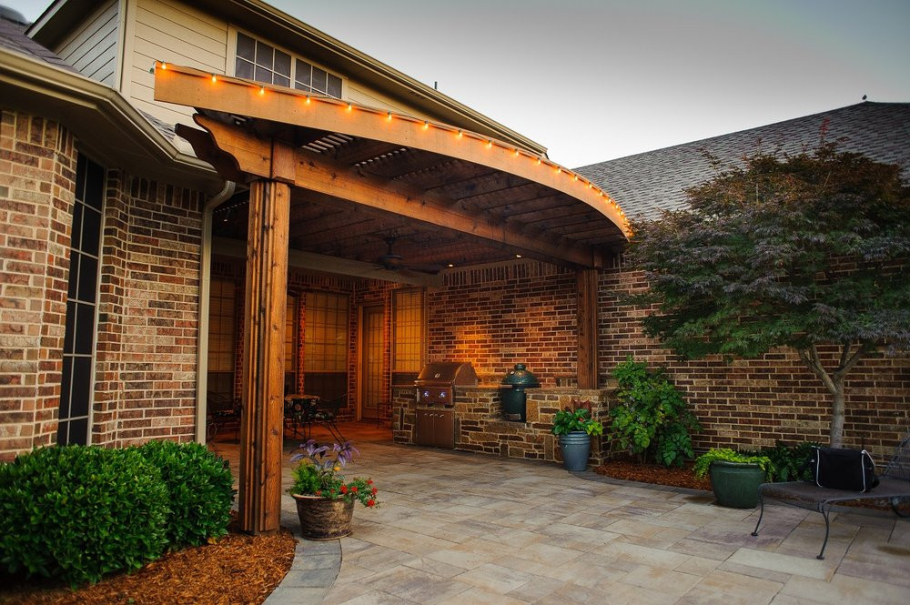 Dallas Outdoor Kitchen
 Pergola Outdoor Kitchen & Belgard Pavers Allen TX Yelp