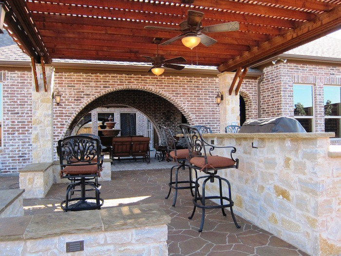 Dallas Outdoor Kitchen
 Stone Outdoor Kitchens in Dallas TX Custom Stone Work