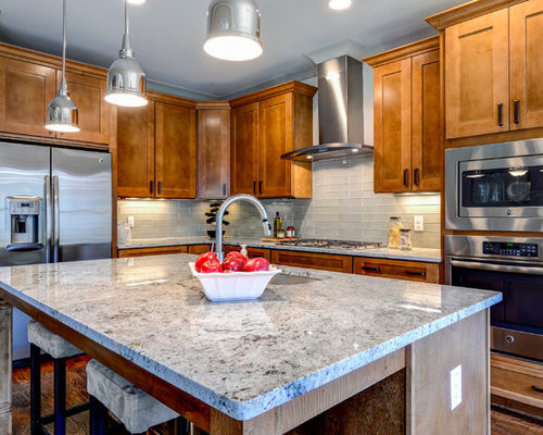 Dallas White Granite Kitchen
 Dallas White Granite