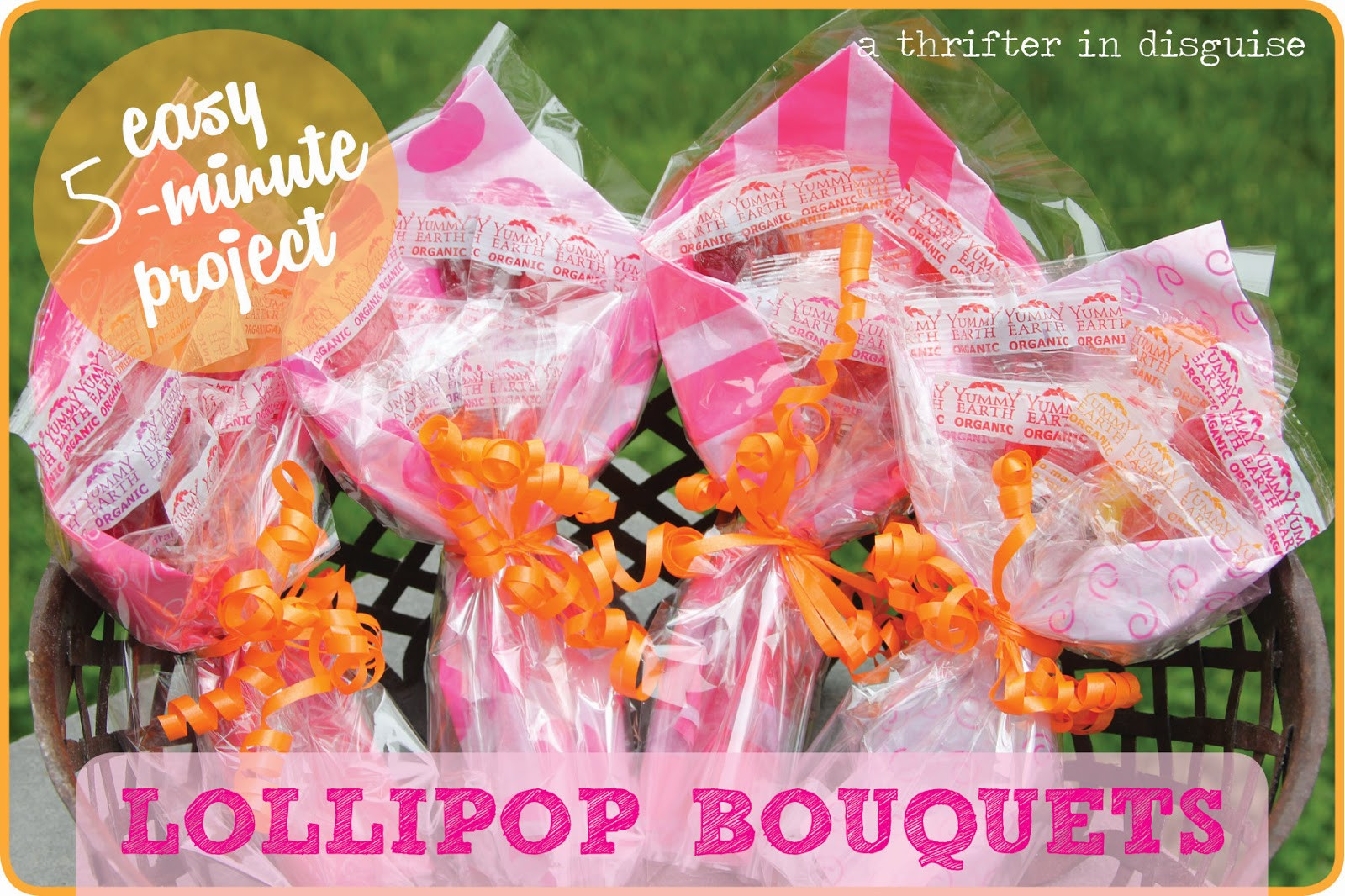 Dance Gifts For Kids
 A Thrifter in Disguise DIY Kids Lollipop Bouquets