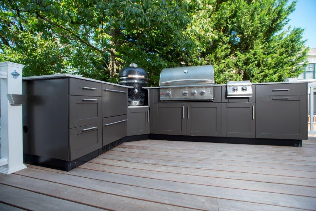 Danver Outdoor Kitchens
 Danver Stainless Steel Kitchen and Screened Porch in