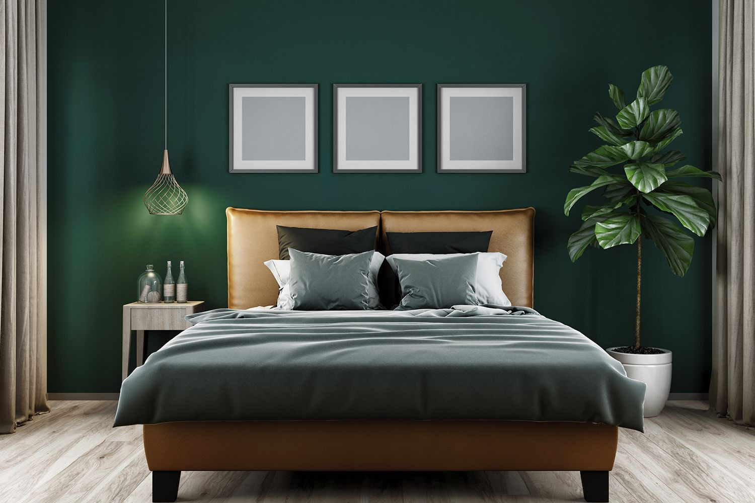 Dark Green Bedroom Walls
 MODERN BEDROOM INSPIRATION IDEAS