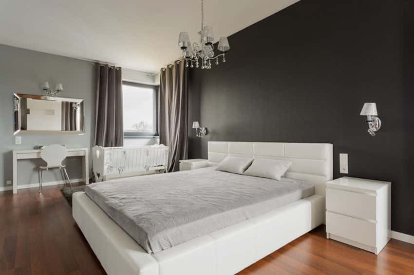 Dark Grey Bedroom Walls
 27 Jaw Dropping Black Bedrooms Design Ideas Designing Idea
