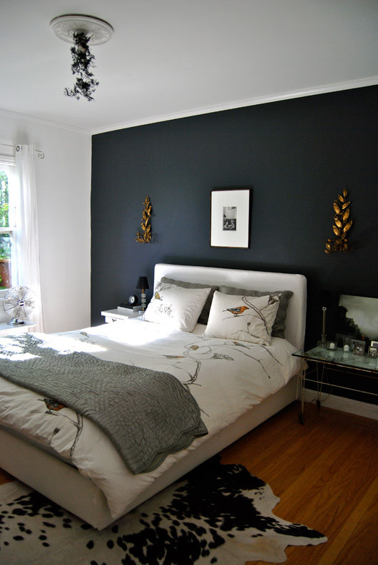Dark Grey Bedroom Walls
 Flights of Whimsy Accent Walls How do we feel about them