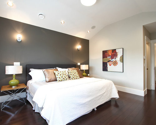 Dark Grey Bedroom Walls
 Dark Grey Accent Wall Home Design Ideas Remodel