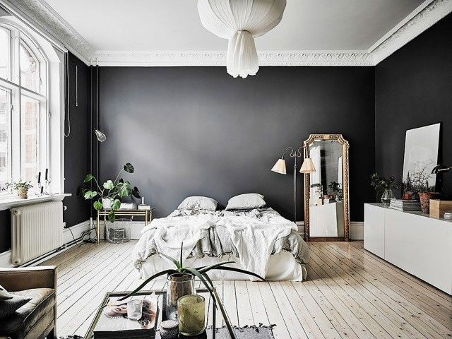 Dark Grey Bedroom Walls
 This Bedroom Trend Will Inspire You to Sleep In