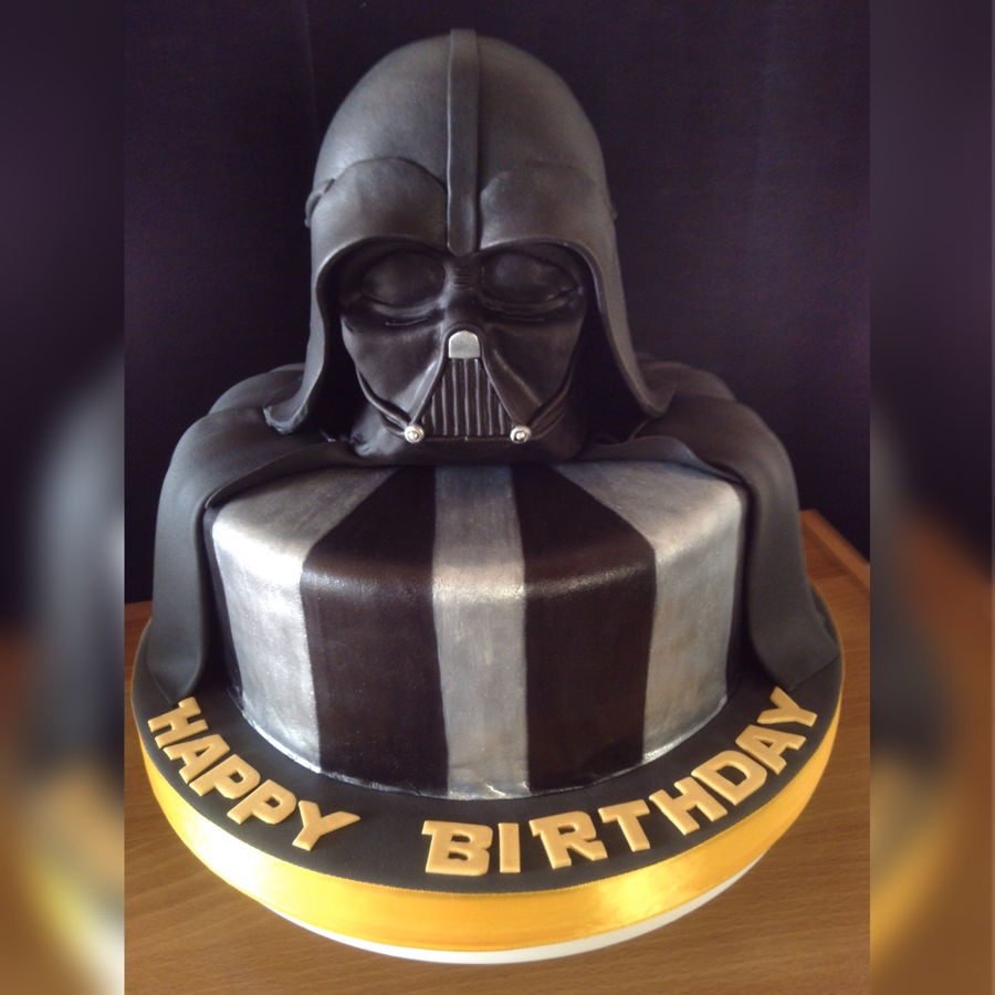 Darth Vader Birthday Cake
 Darth Vader Star Wars Cake CakeCentral