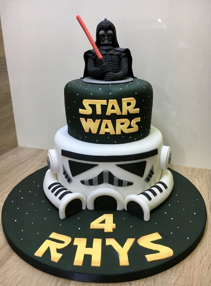 Darth Vader Birthday Cake
 Best 1000 Star Wars Star Trek Cakes images on Pinterest