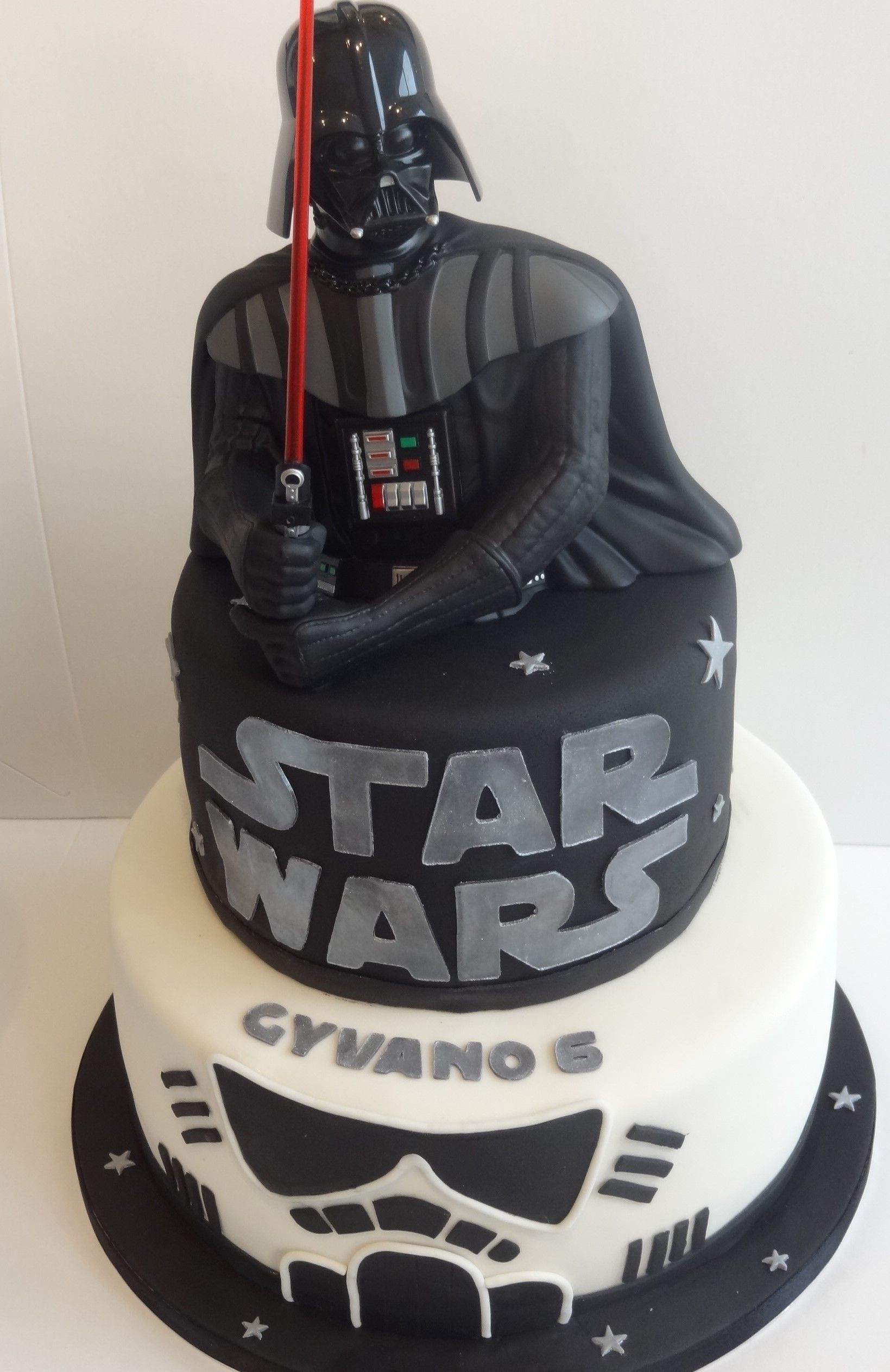 Darth Vader Birthday Cake
 Star Wars cake for Gyvano Darth Vader