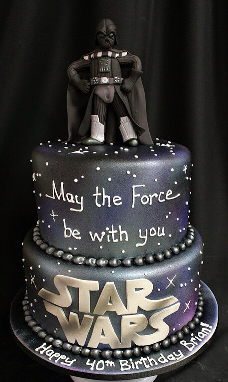 Darth Vader Birthday Cake
 Geektastic Darth Vader Birthday Cake [pic] Global Geek News