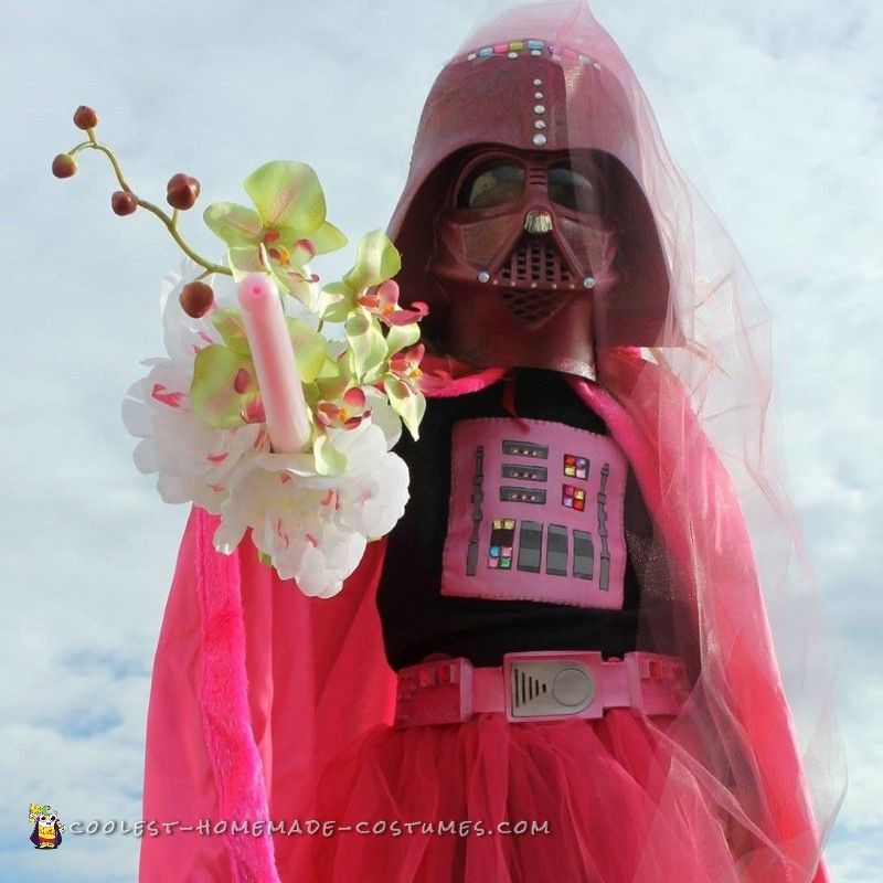 Darth Vader Costume DIY
 Cutest Ever Pink Darth Vader Costume