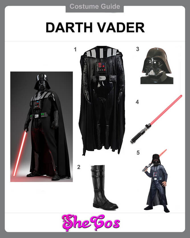 Darth Vader Costume DIY
 Get Ready for Battle in Darth Vader Costume