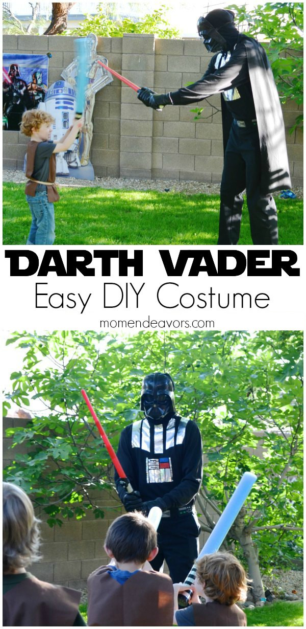 Darth Vader Costume DIY
 Easy DIY Darth Vader Star Wars Costume