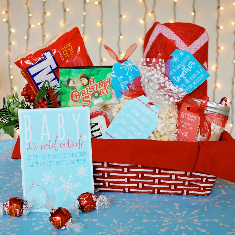 Date Night Gift Basket Ideas Christmas
 Christmas Cuddle Kit Date Night