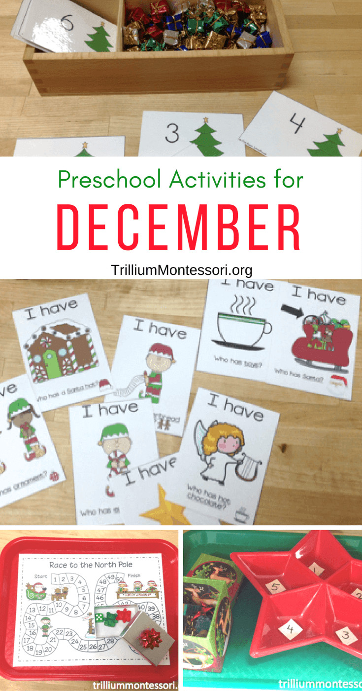 December Crafts For Preschool
 December Activities for Preschool Trillium Montessori