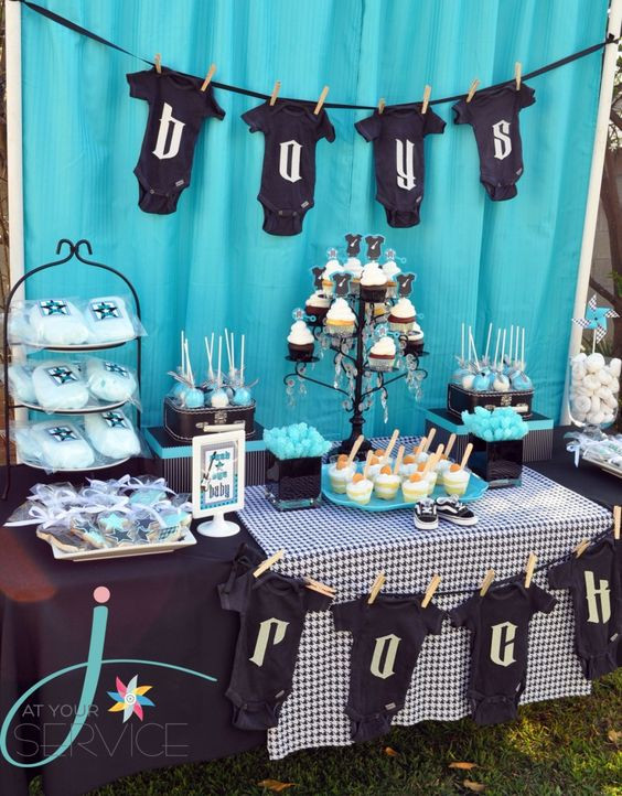 Decor For Baby Boy Shower
 35 Boy Baby Shower Decorations That Are Worth Trying