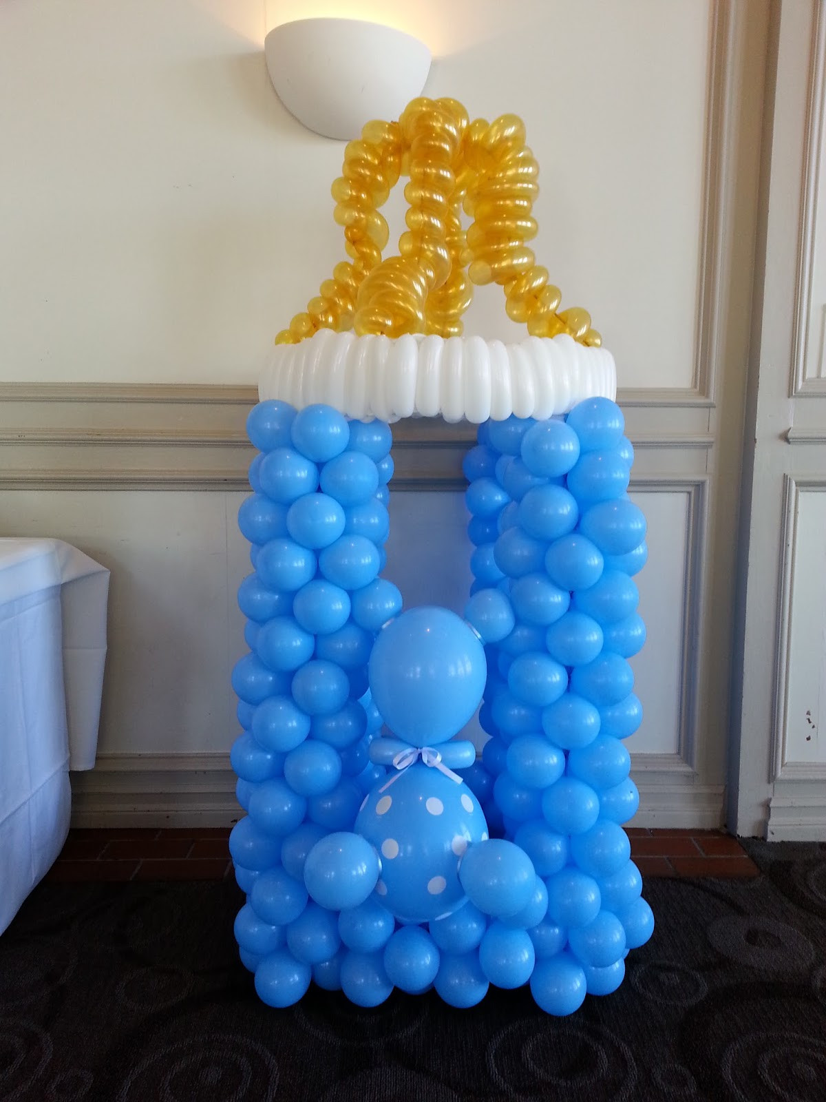Decor For Baby Boy Shower
 PoP Balloons A baby shower for a boy
