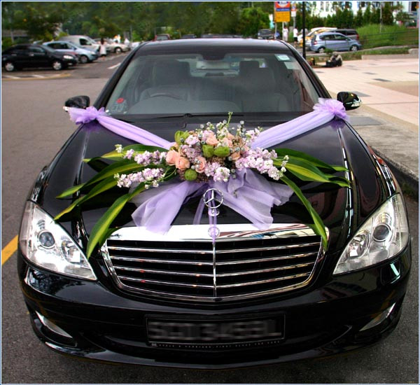 Decorate Wedding Car
 Wedding Car Decoration