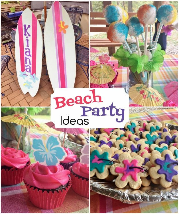 Decorating Ideas For Beach Party
 Beach Party Birthday