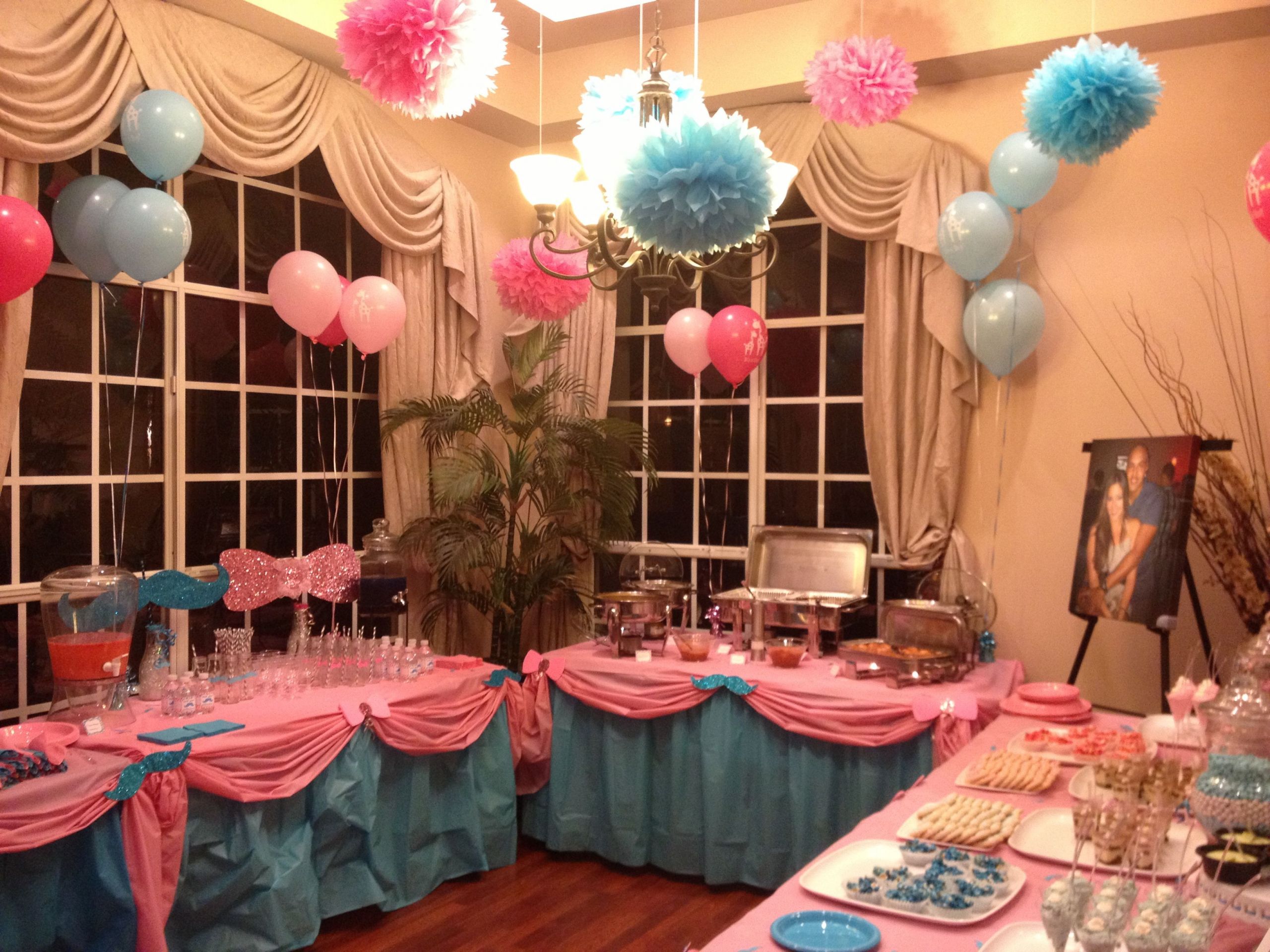 Decoration Ideas For Gender Reveal Party
 Gender party reveal With images