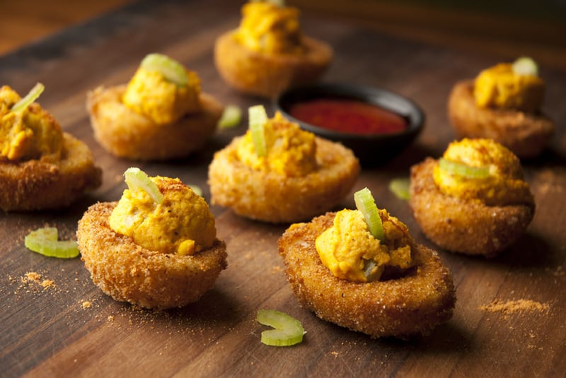 Deep Fried Buffalo Deviled Eggs
 Buffalo Fried Deviled Eggs Recipe