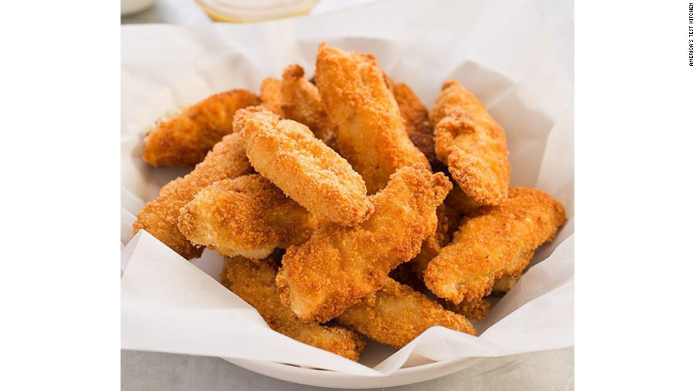 Deep Fried Chicken Fingers
 Give a hand for homemade chicken fingers CNN