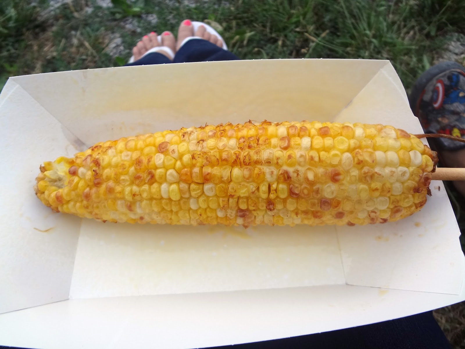 Deep Fried Corn
 This is our story Deep fried corn on the cob Oh my