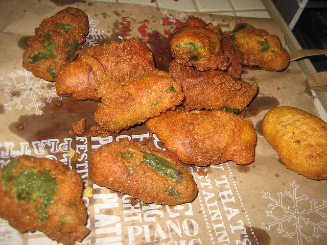 Deep Fried Jalapeno Poppers
 homemade deep fried jalapeno poppers