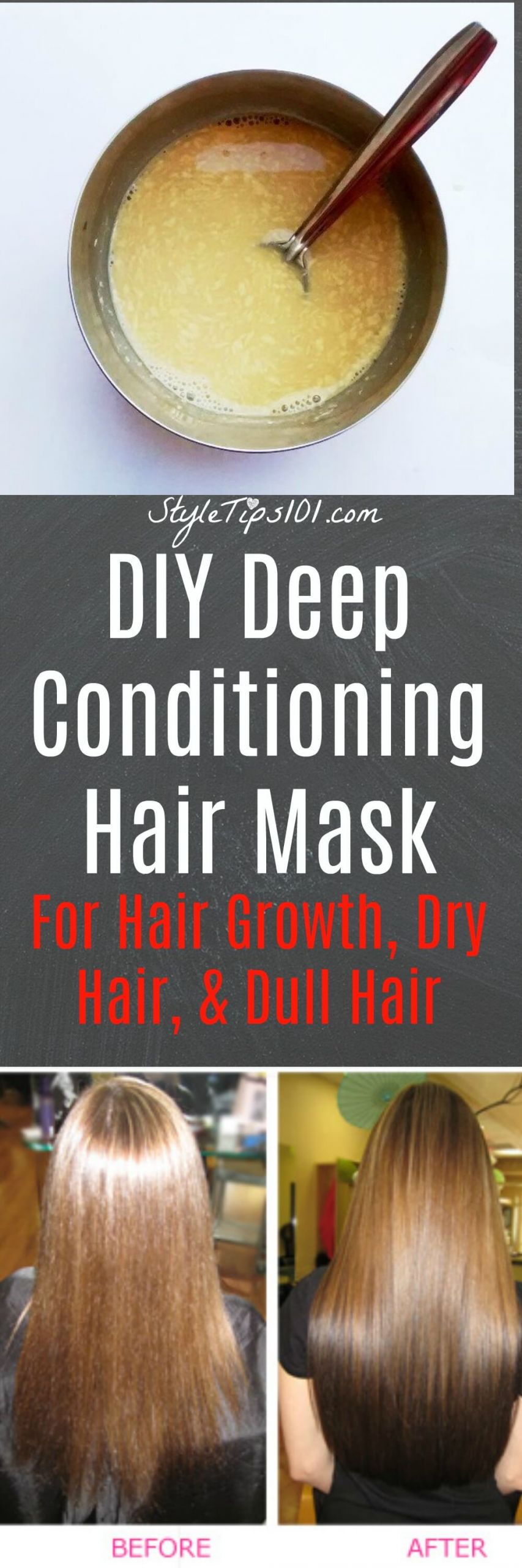 Deep Hair Conditioning DIY
 DIY Deep Conditioning Hair Mask