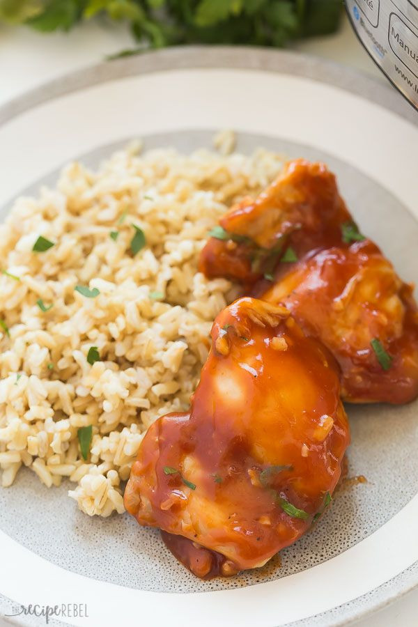 Defrost Chicken Thighs In Microwave
 These Instant Pot Chicken Thighs are an easy healthy