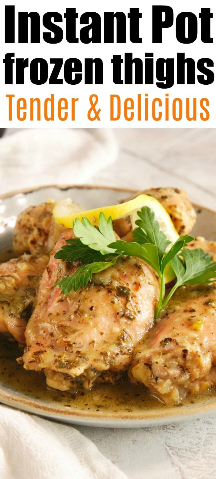 Defrost Chicken Thighs In Microwave
 Frozen Chicken Thighs Instant Pot Recipe · The Typical Mom