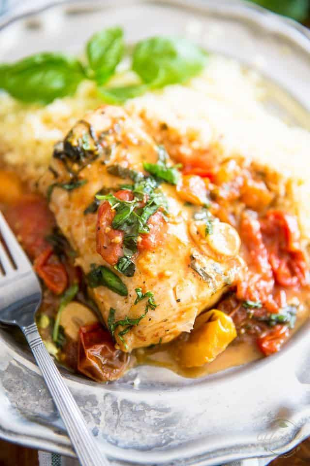 Delicious Fish Recipes
 Easy Poached Fish Recipe in Tomato Basil Sauce • The