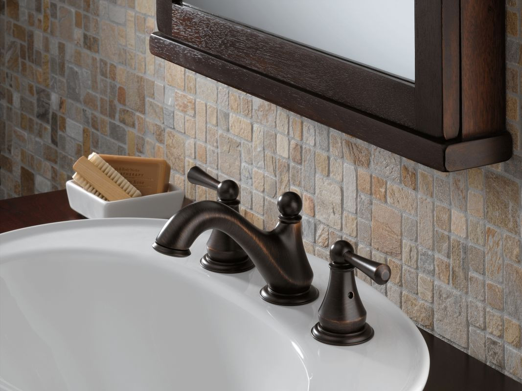 Delta Bronze Bathroom Faucet
 Faucet