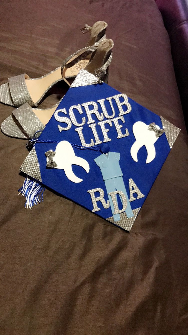 Dental School Graduation Gift Ideas
 Dental assistant graduation hat decor With images