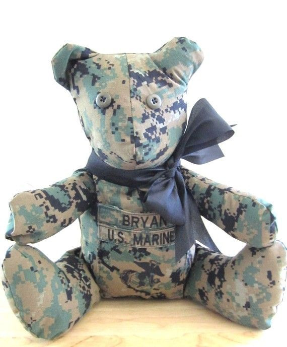 Deployment Gifts For Kids
 Custom Military Stuffed Animal Bear Perfect deployment