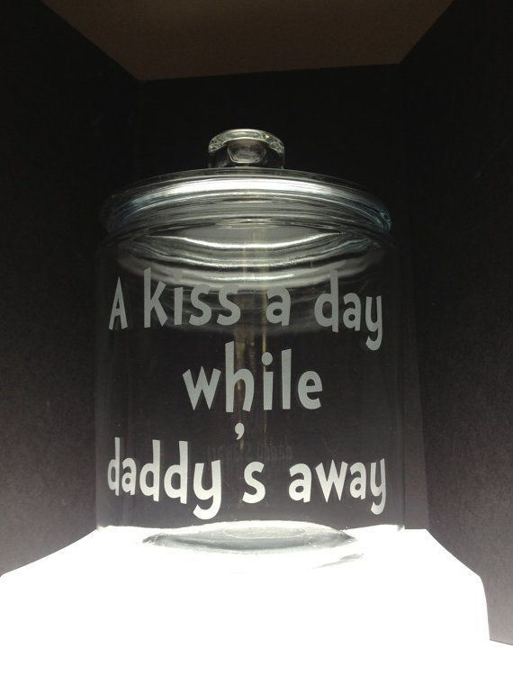 Deployment Gifts For Kids
 Deployment Jar for children I would put a Hershey kiss