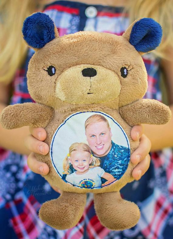 Deployment Gifts For Kids
 Items similar to Military Gift Bear Stuffed Animal