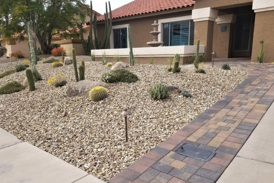 Desert Landscape Front Yards
 Desert Landscapes Installations Phoenix