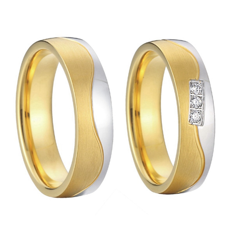 Design Wedding Ring
 beautiful private new design gold colour alliances anel