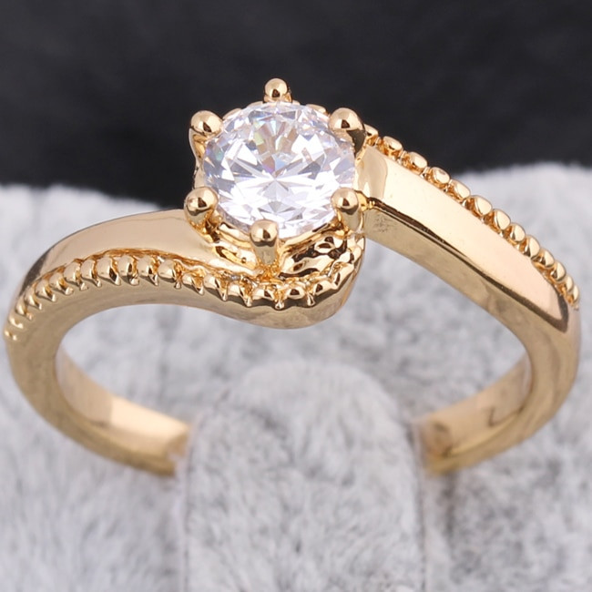 Design Wedding Ring
 2015 New Fashion Classic S Design Wedding Ring Studded CZ