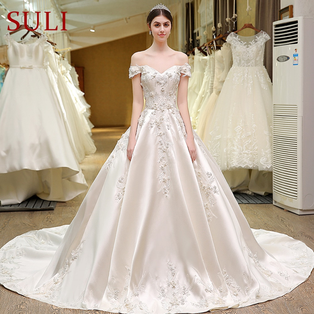 Designer Wedding Gowns
 SL 82 Sweetheart Bling Bridal Gowns Designer vestido de