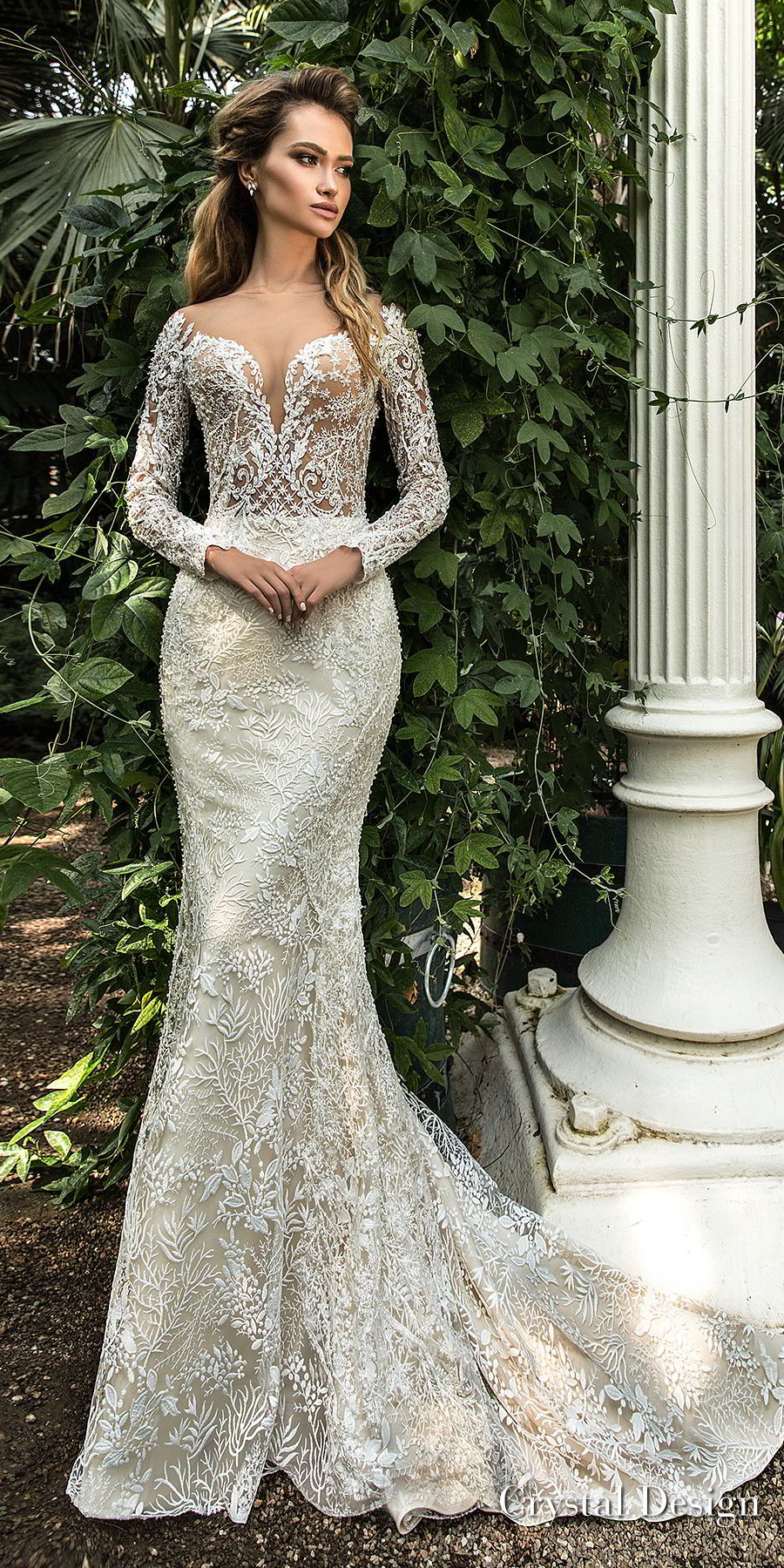 Designer Wedding Gowns
 Crystal Design 2018 Wedding Dresses — “Royal Garden