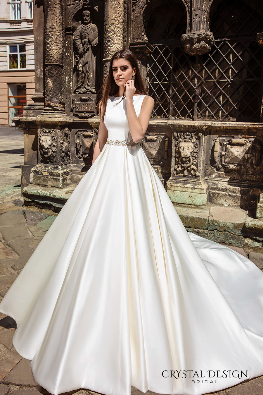Designer Wedding Gowns
 Crystal Design 2016 Wedding Dresses