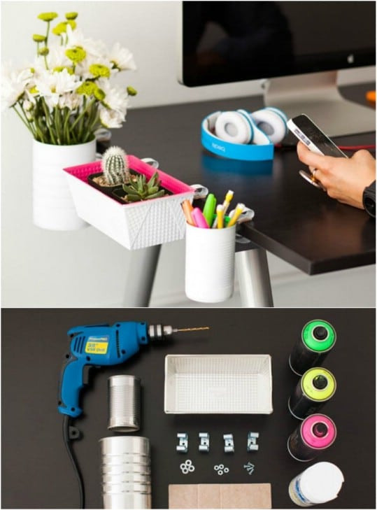 Desk Organizer DIY
 21 Awesome DIY Desk Organizers That Make The Most Your