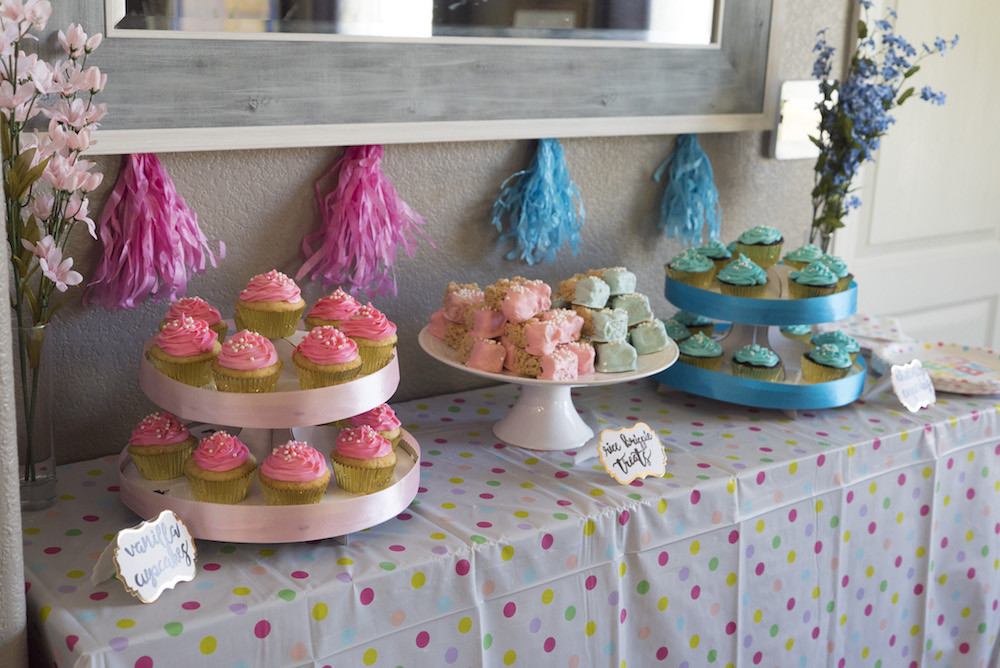Dessert Ideas For Gender Reveal Party
 Throwing a Fun Gender Reveal Party